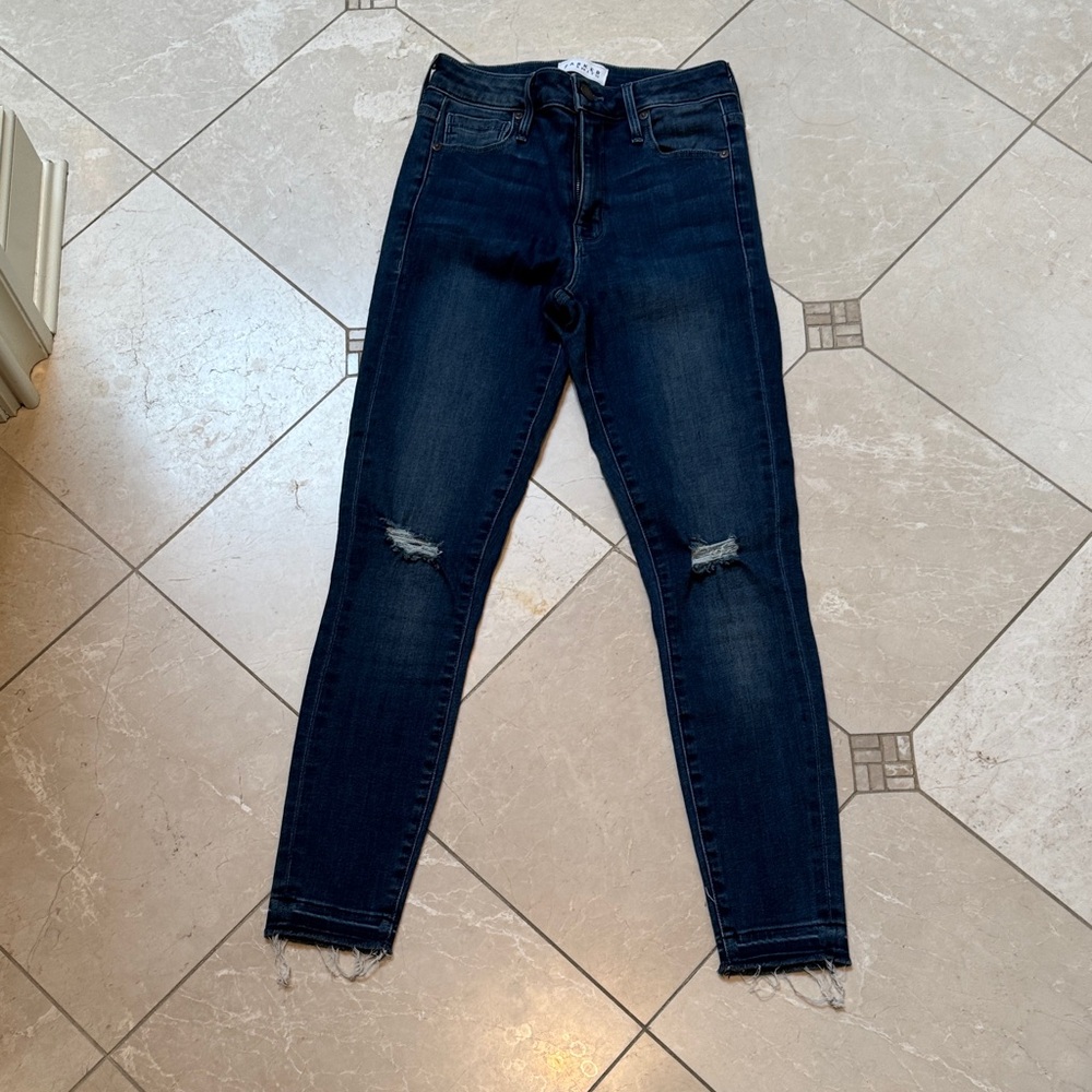 Parker Smith high rise Dark Blue Skinny Jeans